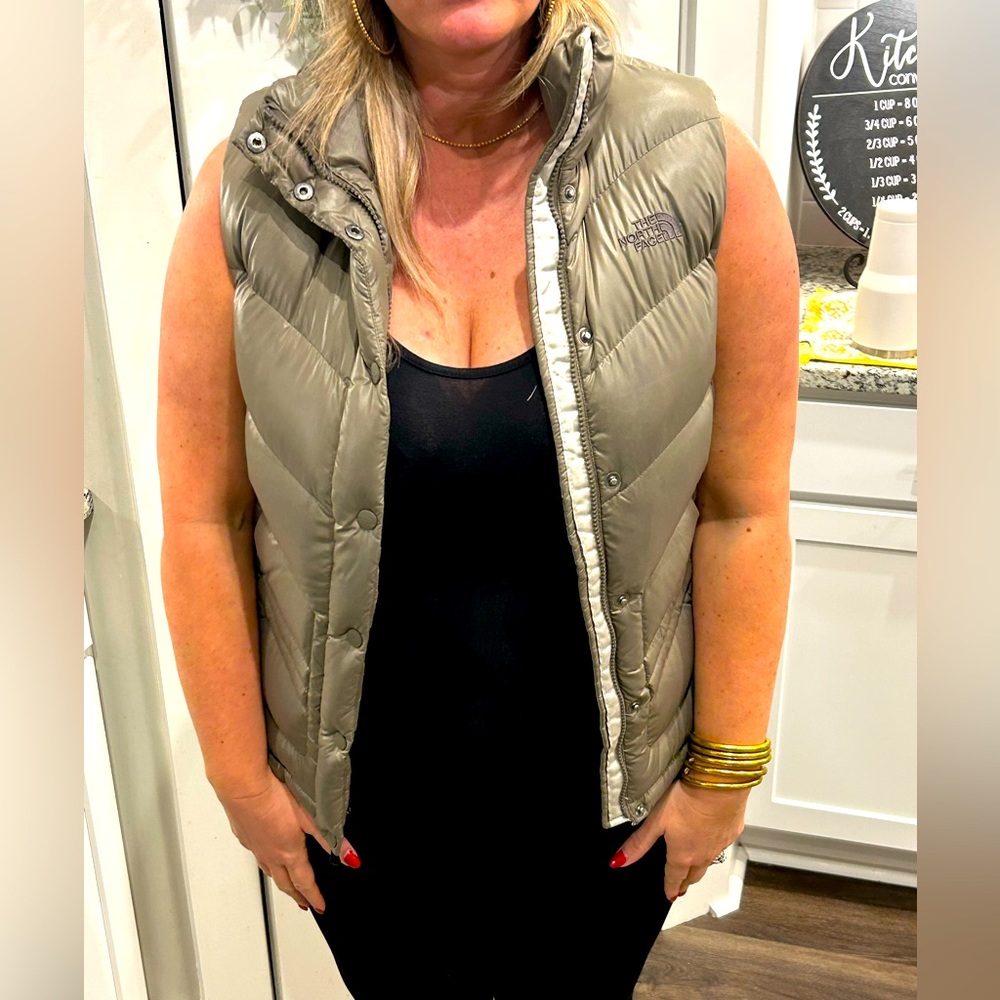 the North Face Caramel Down Vest!